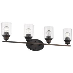 Gemma 4-Light Oil-Rubbed Bronze Vanity