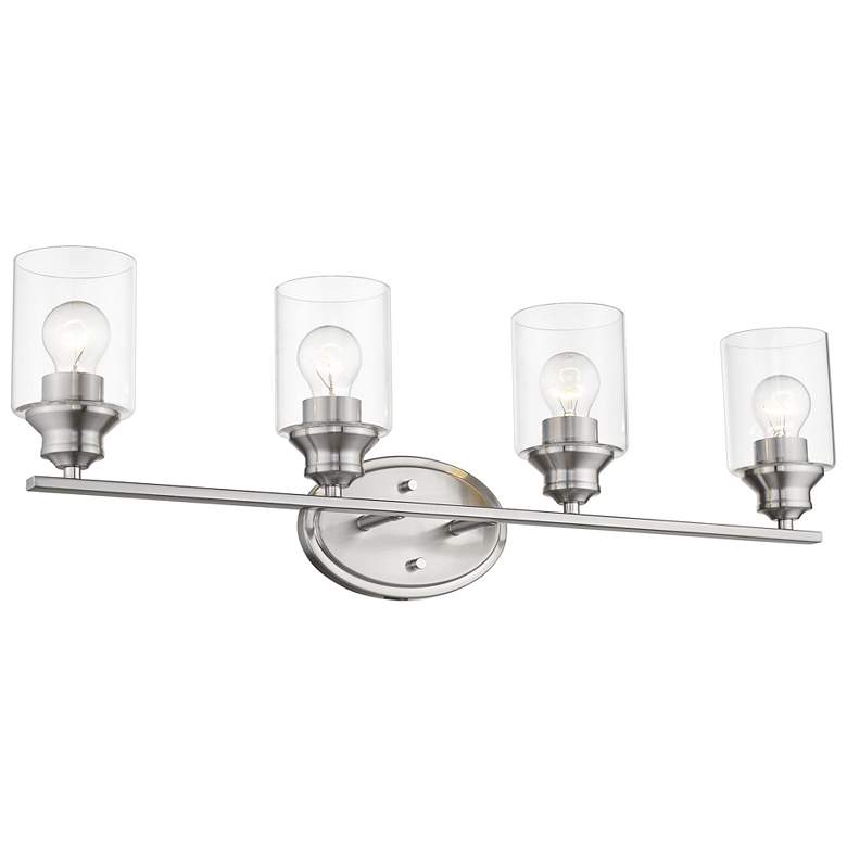 Image 1 Gemma 4-Light Satin Nickel Vanity
