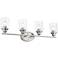 Gemma 4-Light Satin Nickel Vanity