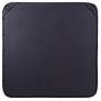 3_Gemma Glossy Black 32" Square Wall Mirror more views