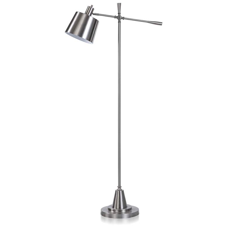 Image 1 Gemma - Task Floor Lamp - Brushed Steel