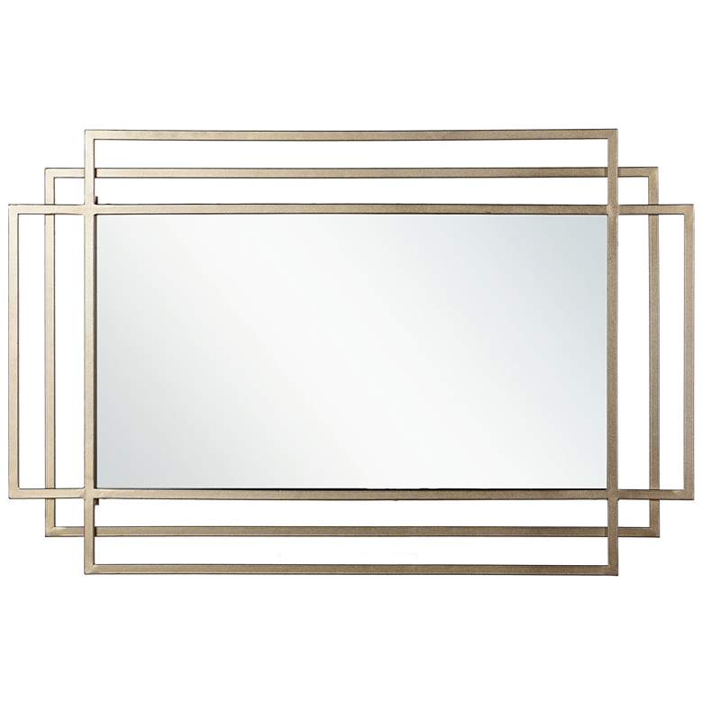 Image 1 Gemma - Wall Mirror - Bright Gold