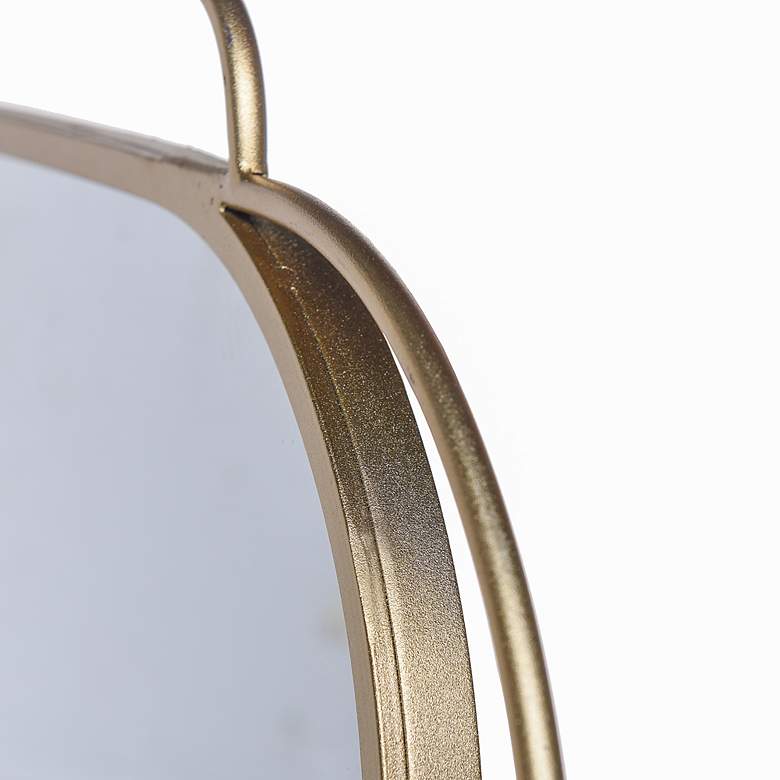 Image 5 Gemma - Wall Mirror - Gold Finish more views
