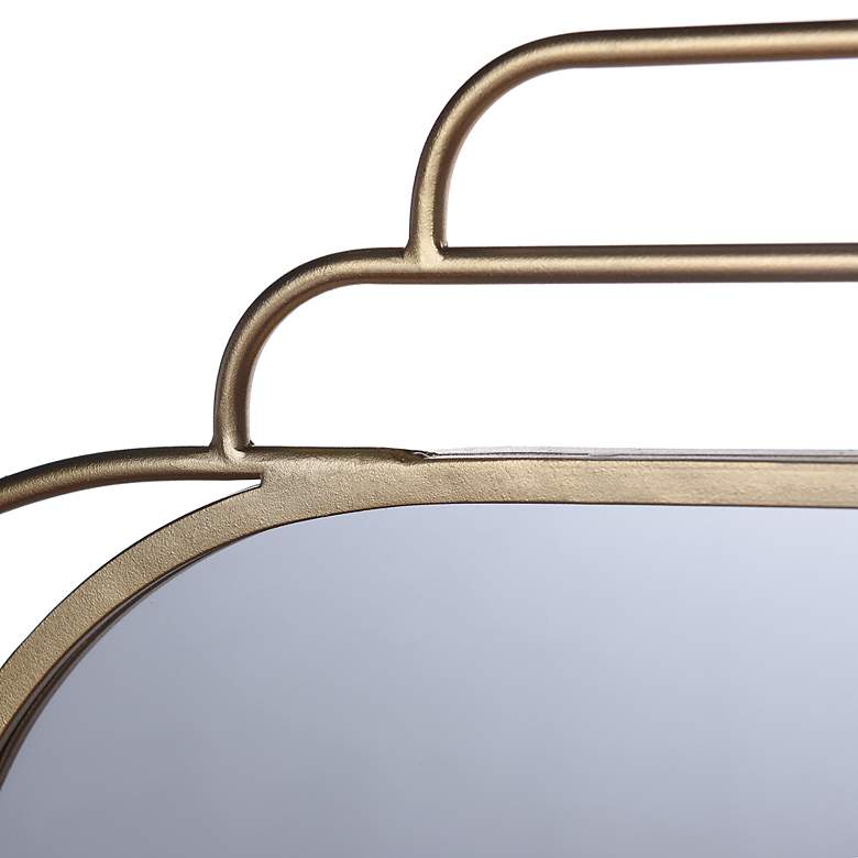 Image 6 Gemma - Wall Mirror - Gold Finish more views
