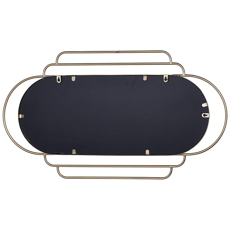 Image 7 Gemma - Wall Mirror - Gold Finish more views
