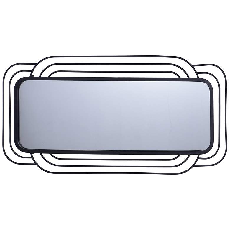 Image 1 Gemma - Wall Mirror - Matte Black