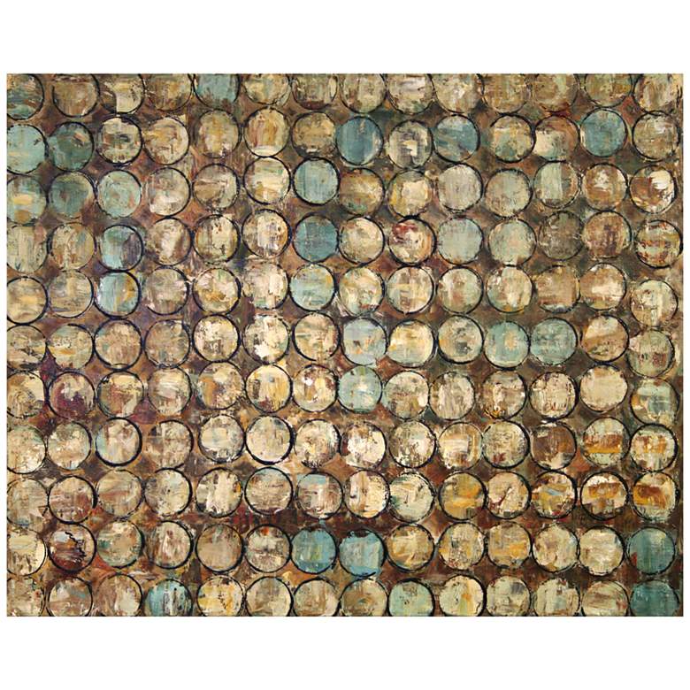 Image 1 Gemstone 40 inch Wide Abstract Canvas Wall Art