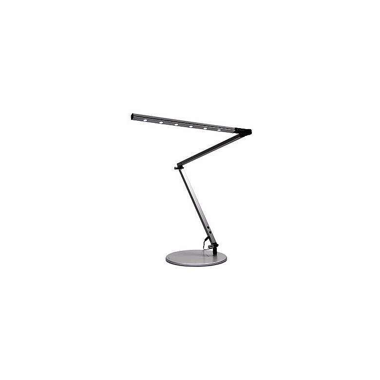 Image 1 Gen 2 Z Bar Silver Finish Warm Light LED Desk Lamp