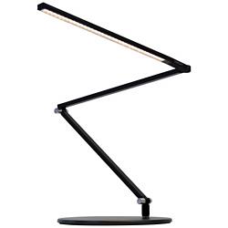 Gen 3 Black Slim Z-Bar Daylight LED Modern Desk Lamp with Touch Dimmer