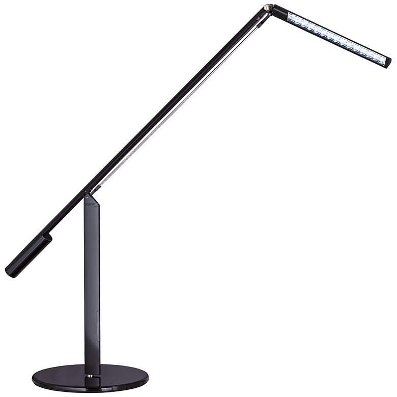 Gen 3 Equo Daylight LED Black Finish Modern Desk Lamp with Touch Dimmer more views