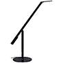 Gen 3 Equo Daylight LED Black Finish Modern Desk Lamp with Touch Dimmer