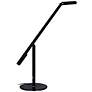Gen 3 Equo Daylight LED Black Finish Modern Desk Lamp with Touch Dimmer