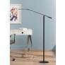 Gen 3 Equo Daylight LED Black Modern Floor Lamp with Touch Dimmer