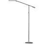 Gen 3 Equo Daylight LED Silver Modern Floor Lamp with Touch Dimmer