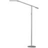 Gen 3 Equo Daylight LED Silver Modern Floor Lamp with Touch Dimmer