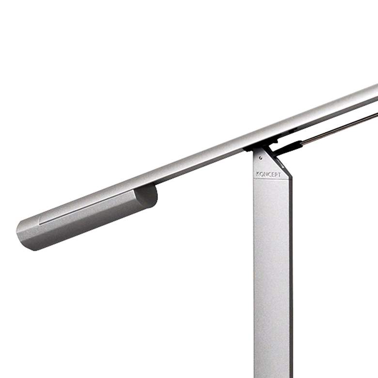 Image 4 Gen 3 Equo Silver Finish Daylight LED Modern Desk Lamp with Touch Dimmer more views