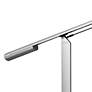 Gen 3 Equo Silver Finish Daylight LED Modern Desk Lamp with Touch Dimmer