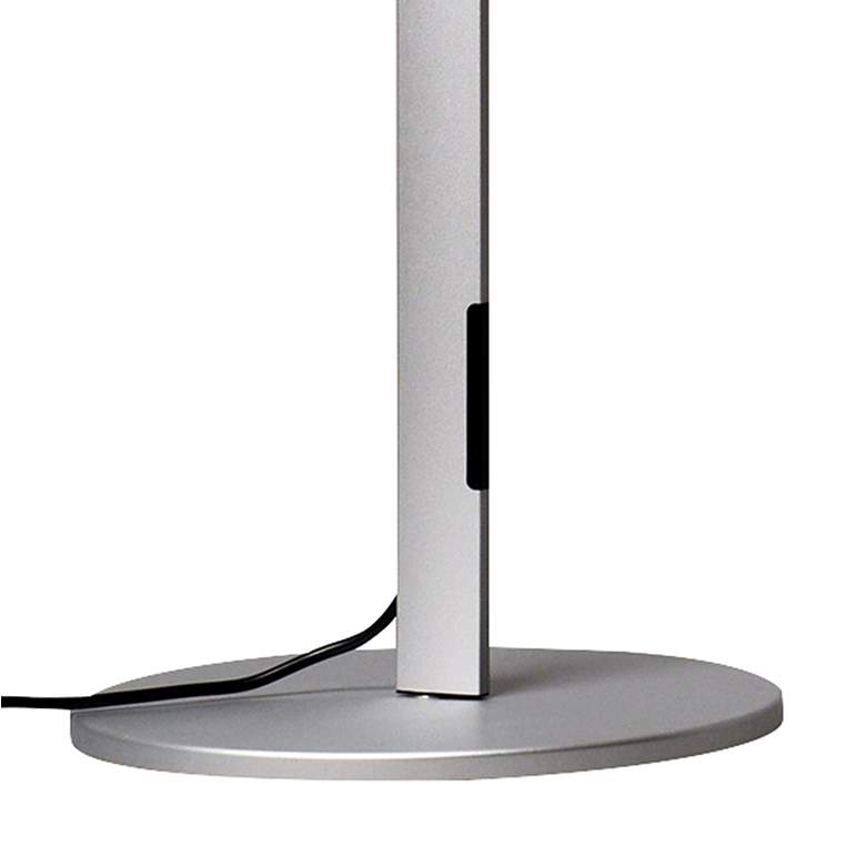 Gen 3 Equo Silver Finish Daylight LED Modern Desk Lamp with Touch Dimmer more views