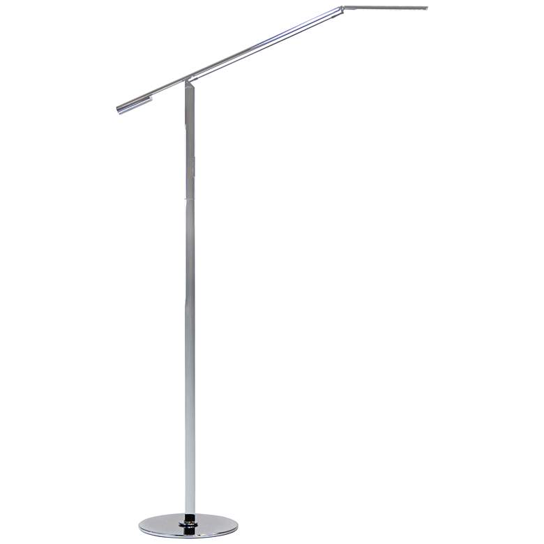 Gen 3 Equo Warm Light LED Chrome Finish Modern Floor Lamp with Touch Dimmer  - #7T959 | Lamps Plus