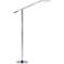 Gen 3 Equo Warm Light LED Chrome Finish Modern Floor Lamp with Touch Dimmer