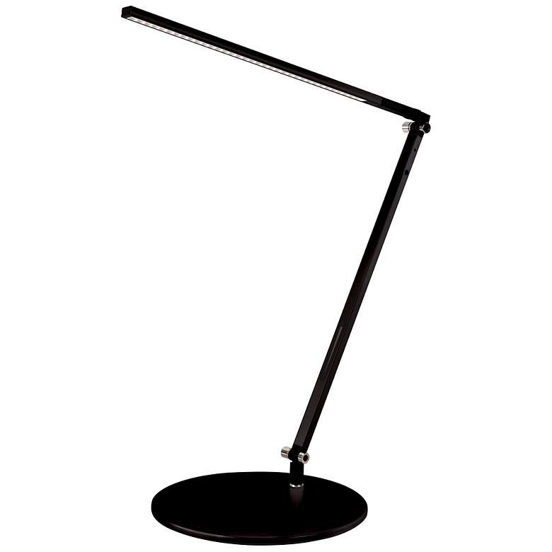 Gen 3 Solo Mini Black Finish Warm LED Modern Desk Lamp with Touch Dimmer