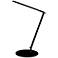 Gen 3 Solo Mini Black Finish Warm LED Modern Desk Lamp with Touch Dimmer
