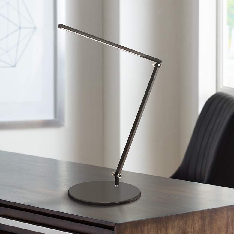 Image 1 Gen 3 Solo Mini Daylight LED Touch Dimmer Modern Desk Lamp in Black