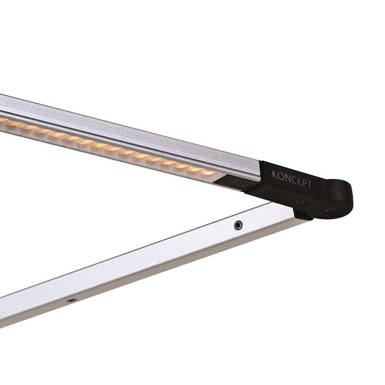 Image 4 Gen 3 Z-Bar Daylight LED Silver Finish Modern Desk Lamp with Touch Dimmer more views