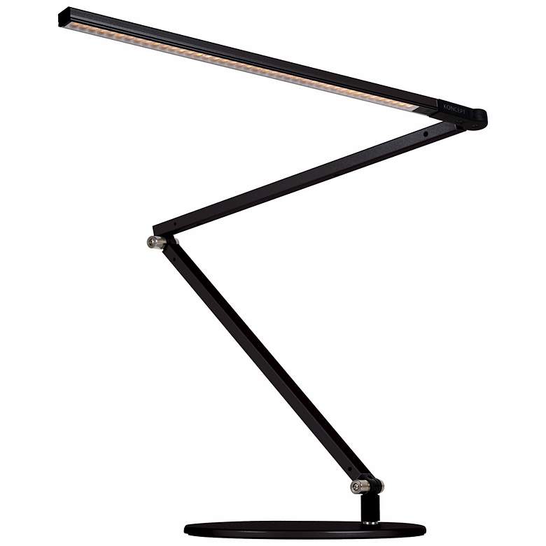 Image 2 Gen 3 Z-Bar Warm Light LED Black Finish Modern Desk Lamp with Touch Dimmer