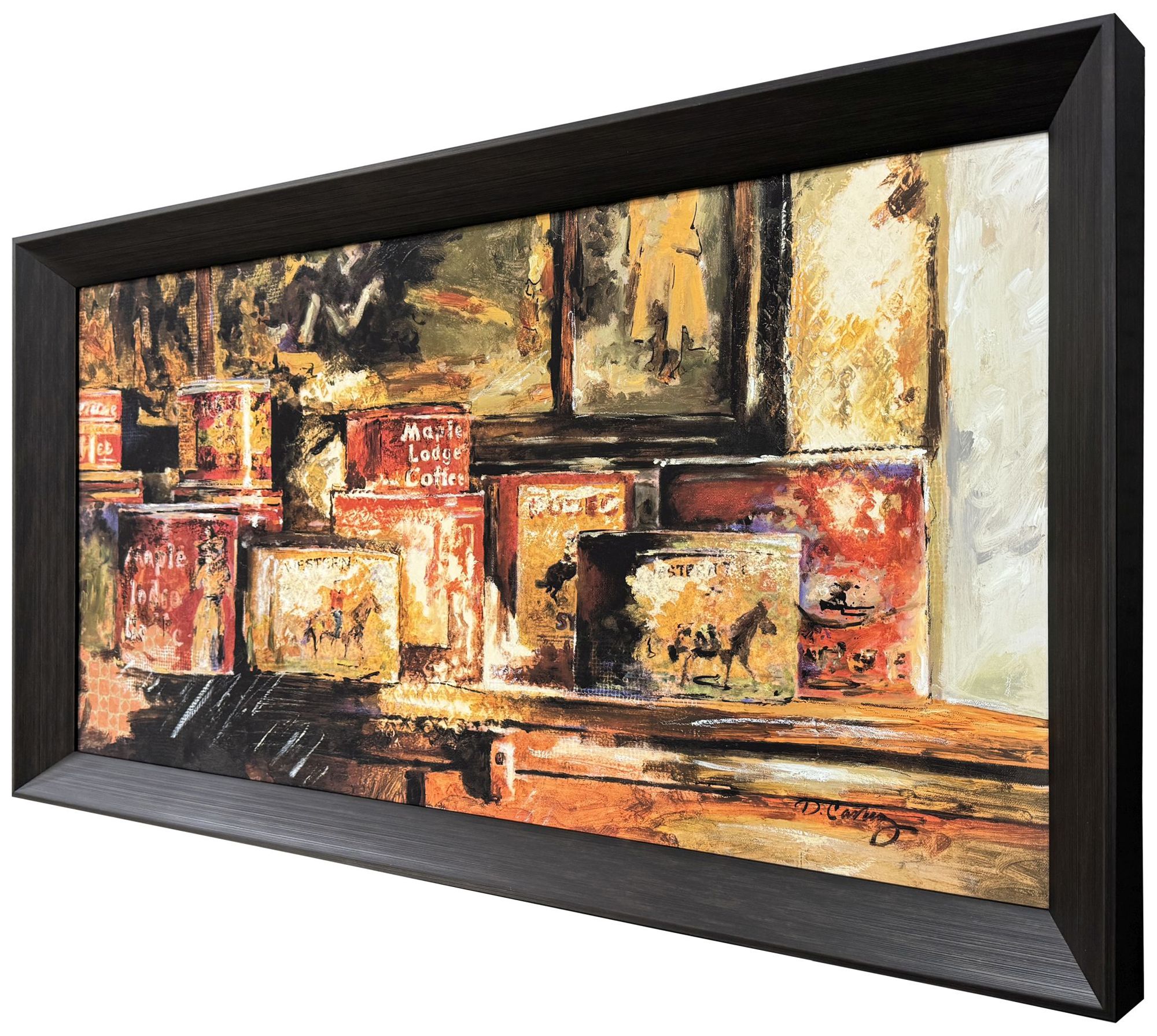 Image 2 General Store II 44"W x 24"H Framed Art more views