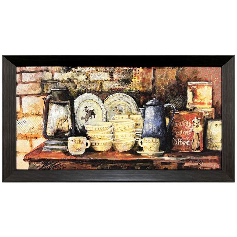 Image 1 General Store III 44"W x 24"H Framed Art