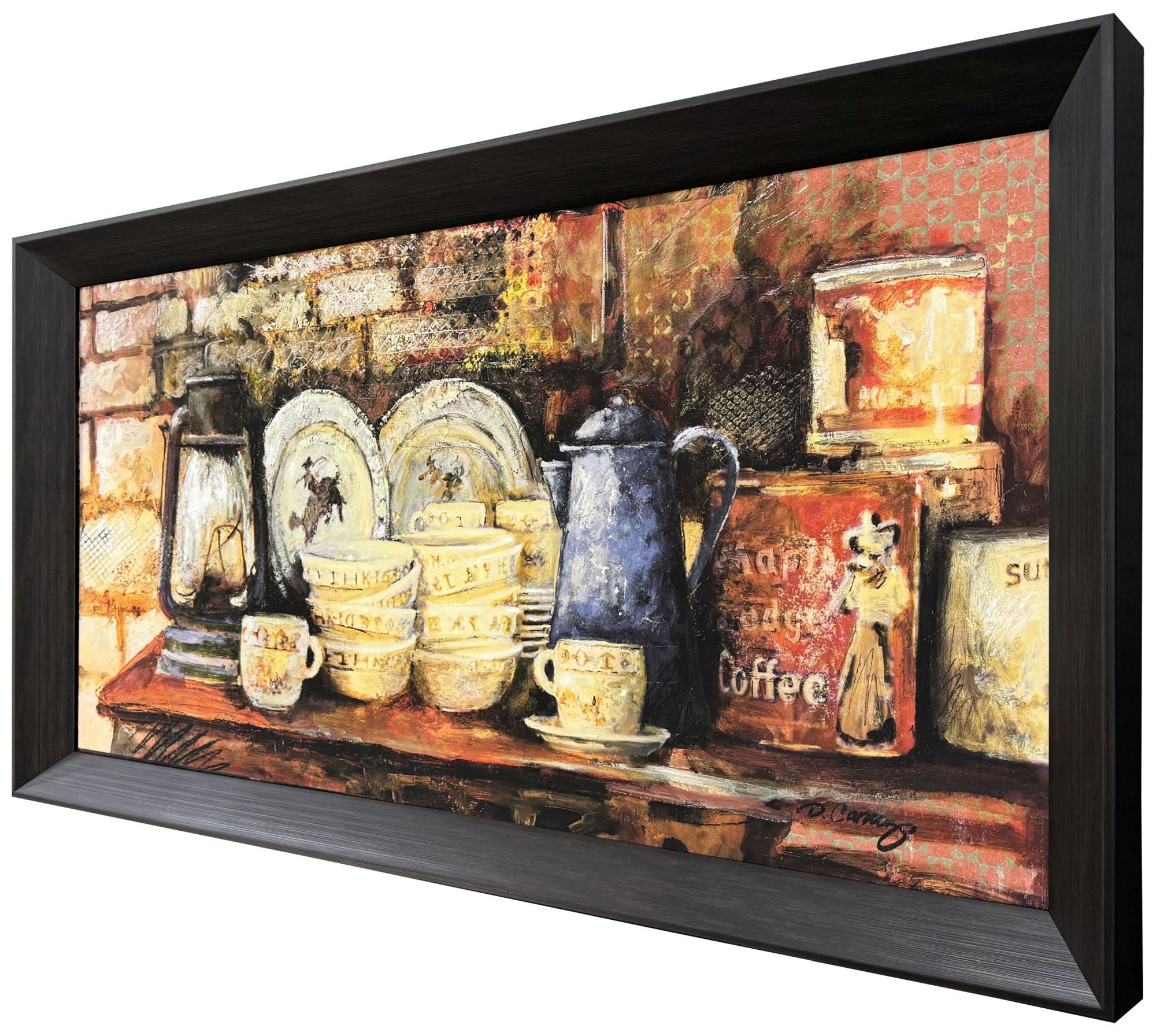 Image 2 General Store III 44"W x 24"H Framed Art more views