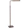 Generation Adjustable Bronze LED Floor Lamp by House of Troy