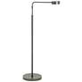 Generation Adjustable Granite Gray LED Floor Lamp