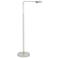 Generation Adjustable Platinum Gray LED Floor Lamp