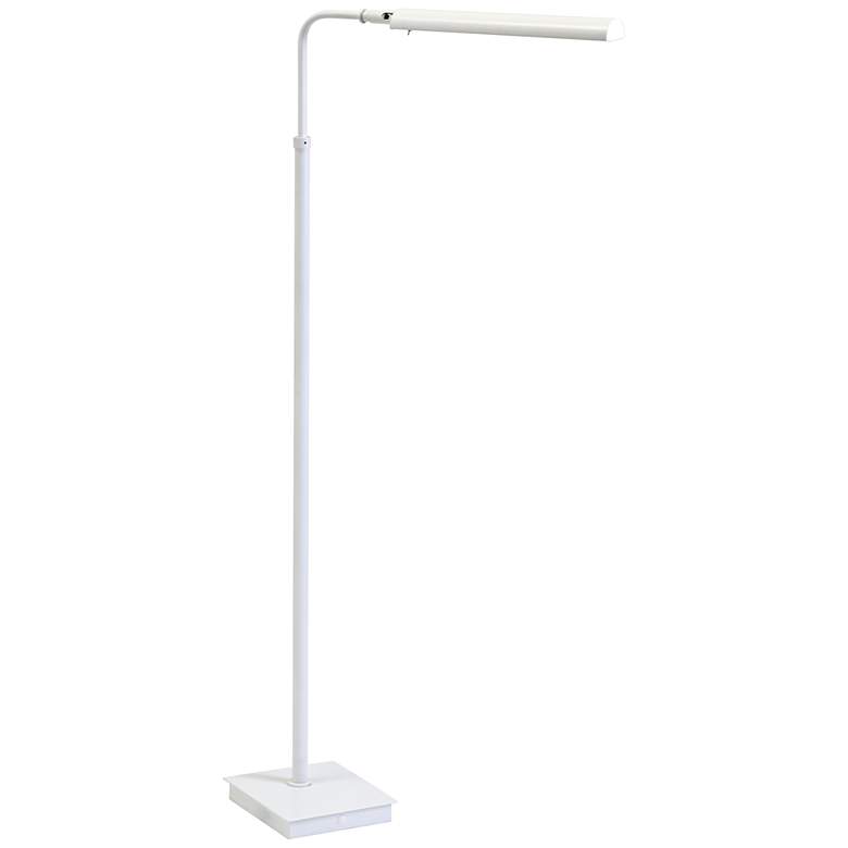 Image 1 Generation Adjustable White LED Floor Lamp by House of Troy