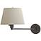 Generation Collection Bronze Plug-in Wall Light