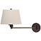 Generation Collection Chestnut Bronze Plug-in Wall Light