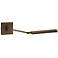 Generation Hammered Bronze LED Swing Arm Wall Lamp