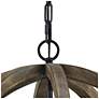 6_Generation Lighting Allier 26" Weathered Oak Wood Orb Pendant Light more views