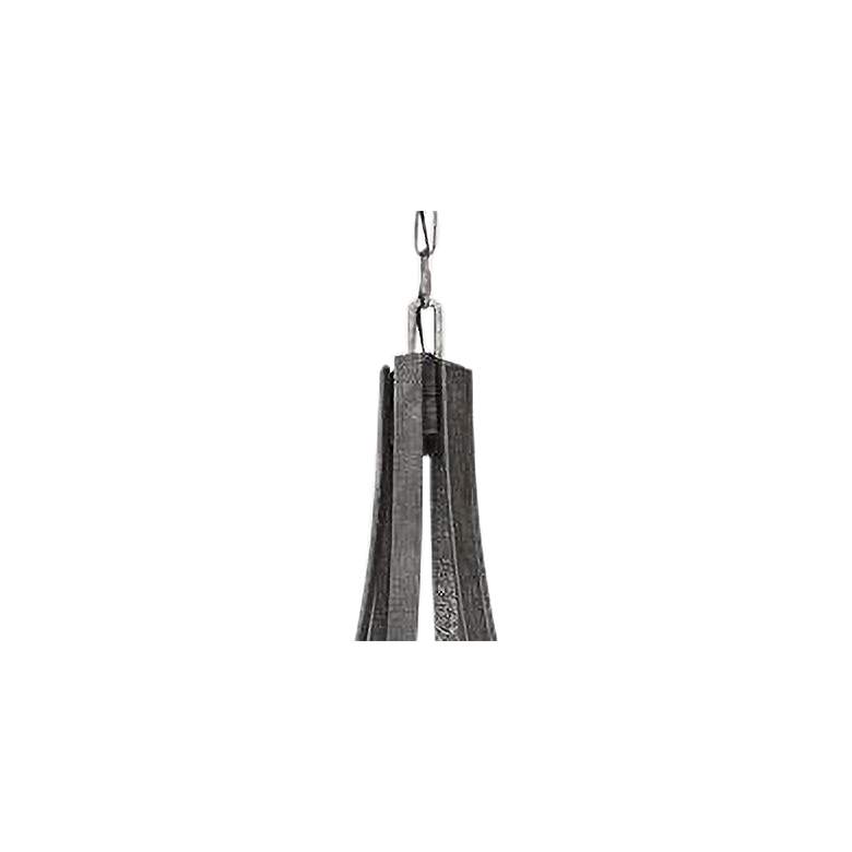 Image 3 Generation Lighting Angelo 30" Wide Weathered Oak 6-Light Chandelier more views