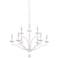 Generation Lighting Annie 32 1/2"W Plaster White 9-Light Chandelier
