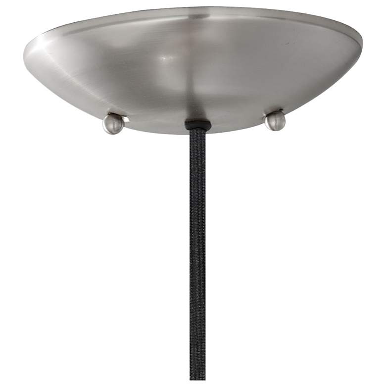 Image 3 Generation Lighting Beso 10" Wide Brushed Steel Mini Pendant more views