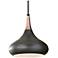 Generation Lighting Beso 10" Wide Dark Bronze Modern Mini Pendant