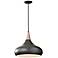 Generation Lighting Beso 18" Wide Dark Bronze Pendant Light