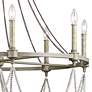 3_Generation Lighting Beverly 36" French Washed Oak Ring Chandelier more views