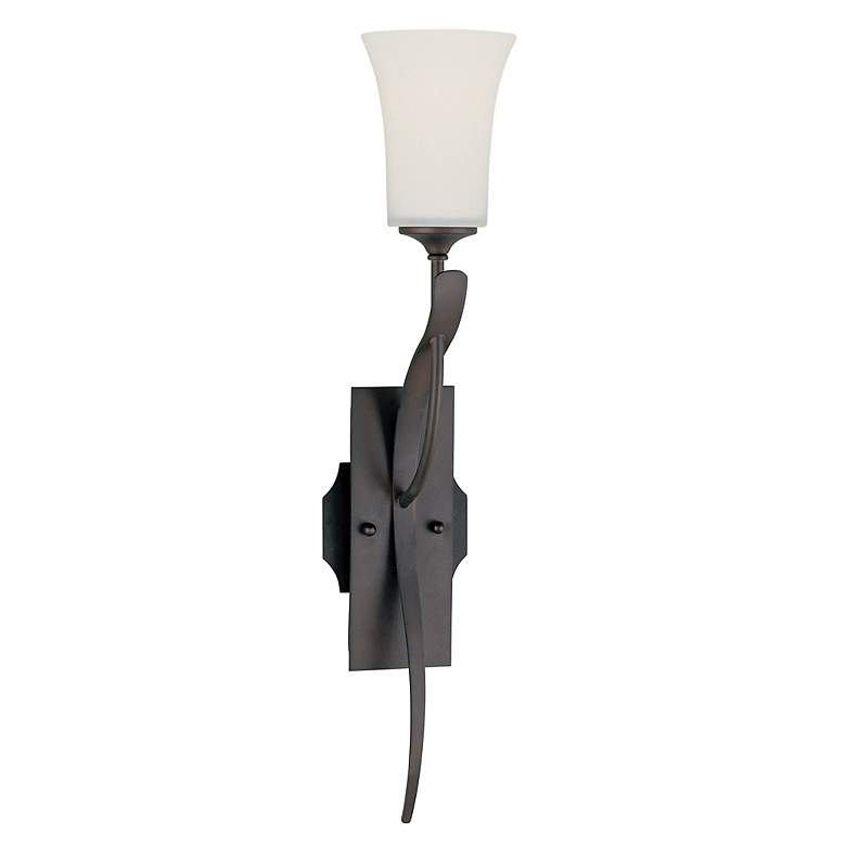 Image 1 Generation Lighting Boulevard 23"H Roman Bronze Wall Sconce