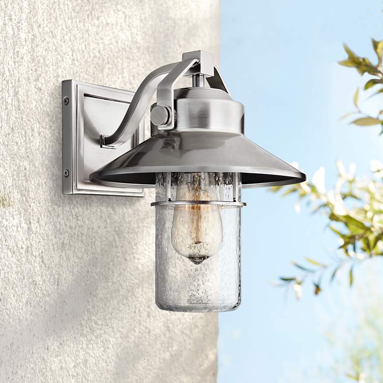Image 1 Generation Lighting Boynton 10 3/4" Marine Grade Outdoor Wall Light
