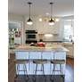 5_Generation Lighting Cadence 8" Wide Antique Brass Mini Pendant Light more views