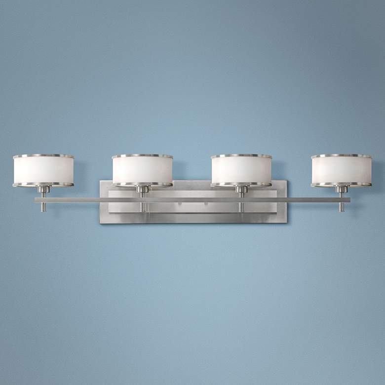 Image 1 Generation Lighting Casual Luxury 36"W Bathroom Wall Light